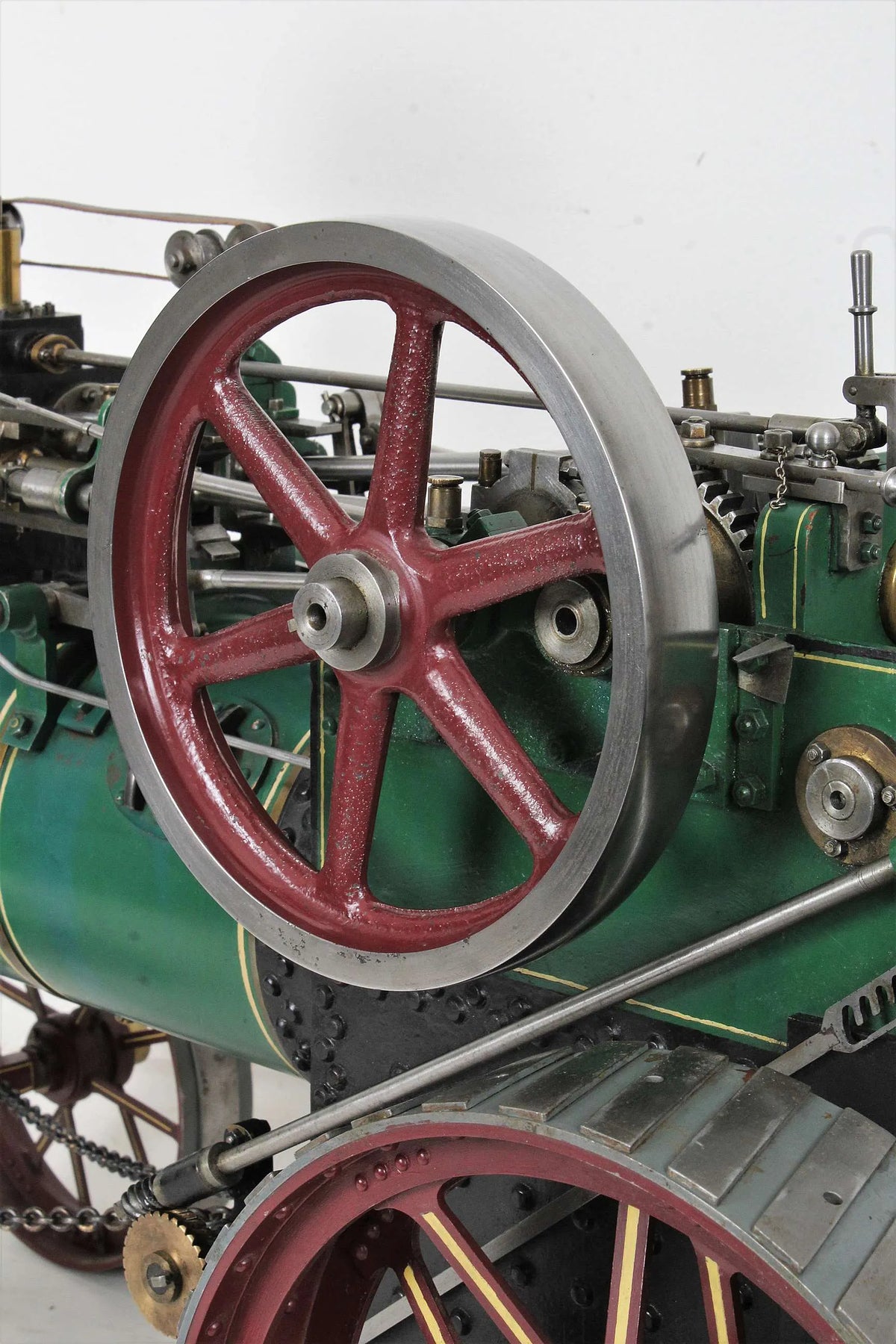 1 1/2 inch scale double crank agricultural engine