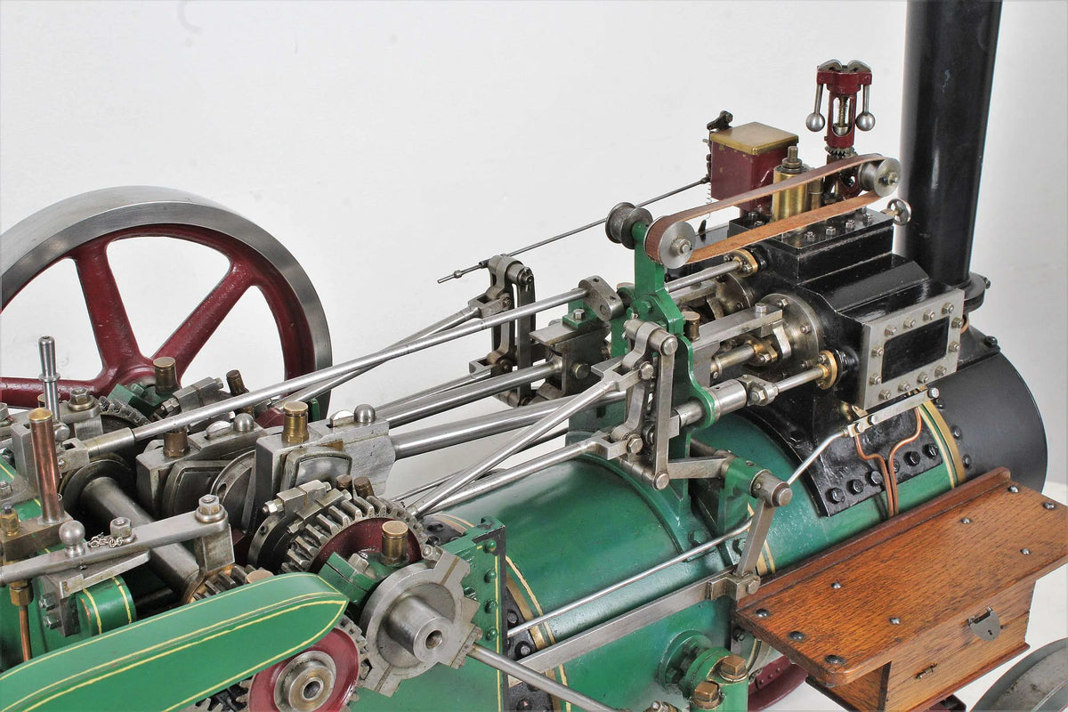 1 1/2 inch scale double crank agricultural engine
