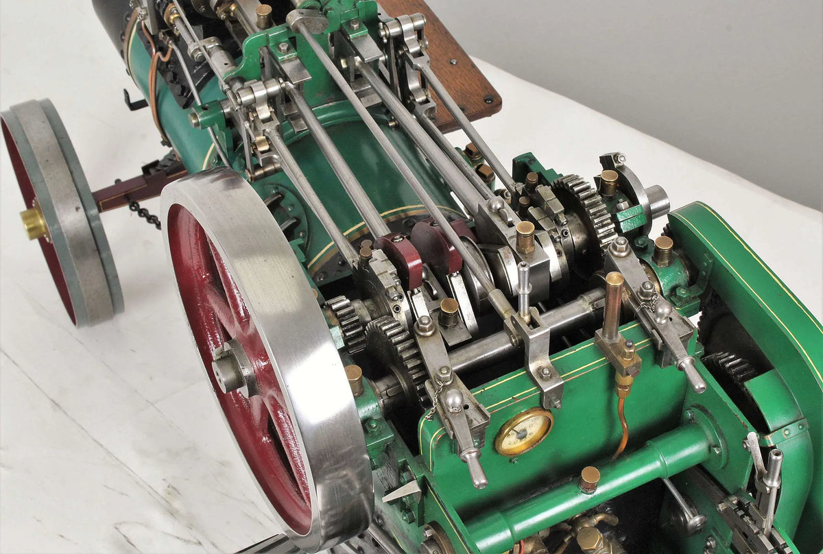 1 1/2 inch scale double crank agricultural engine