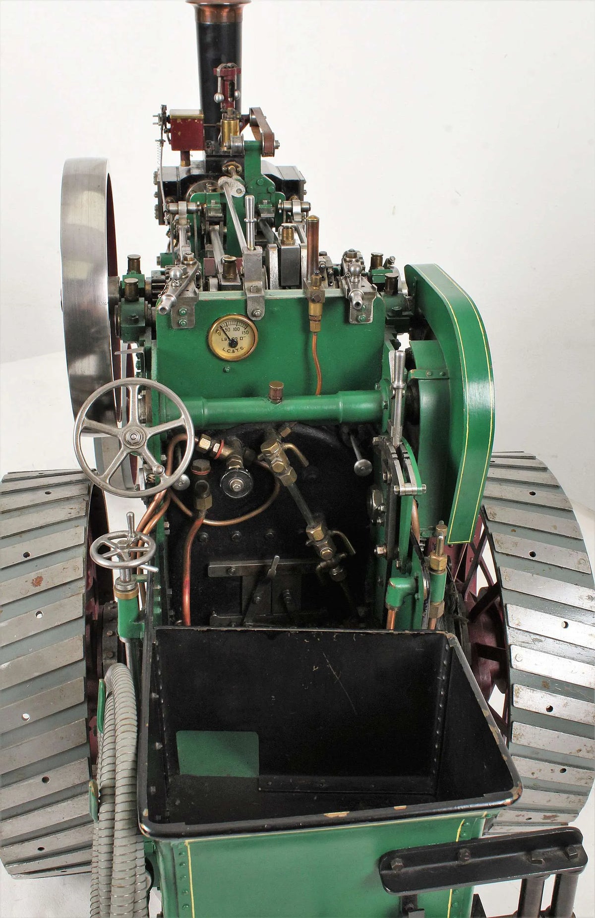 1 1/2 inch scale double crank agricultural engine