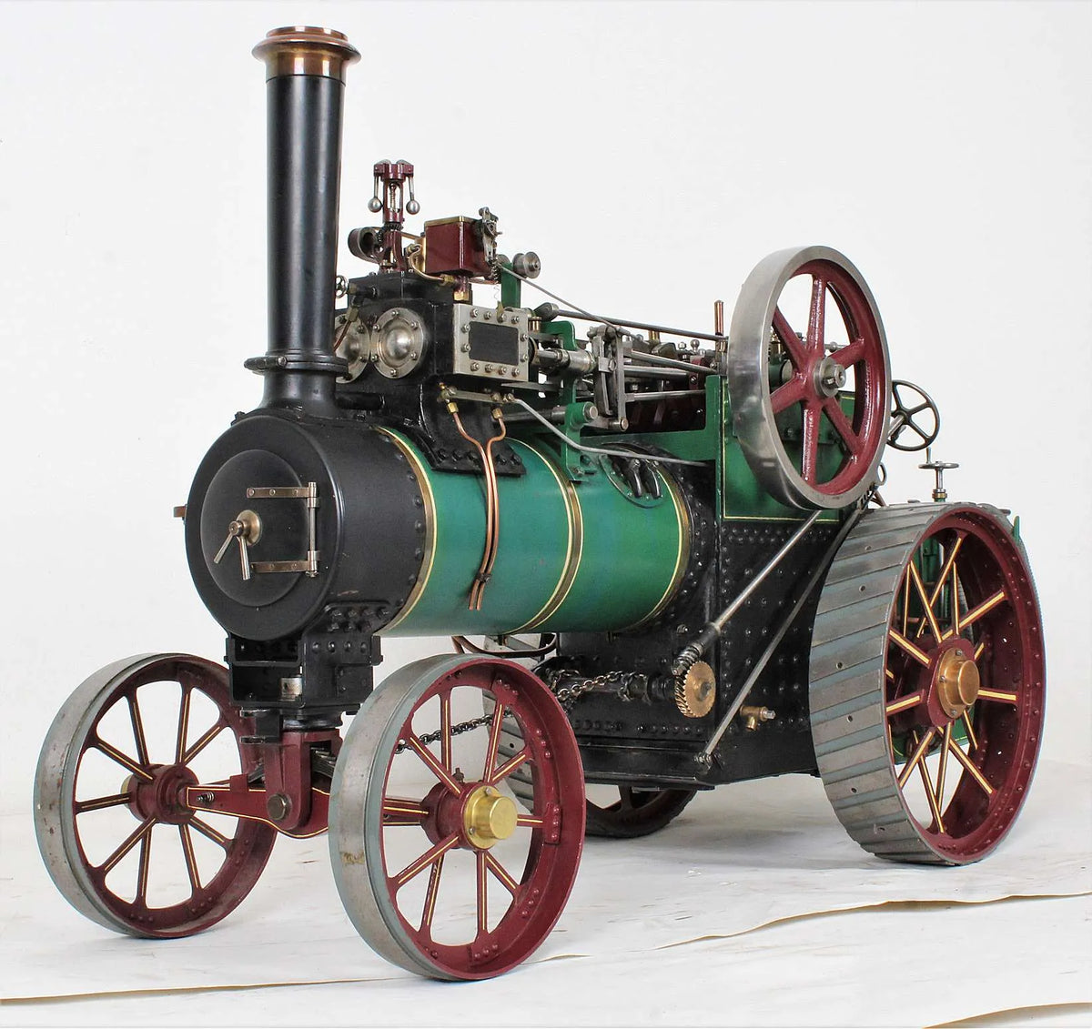 1 1/2 inch scale double crank agricultural engine