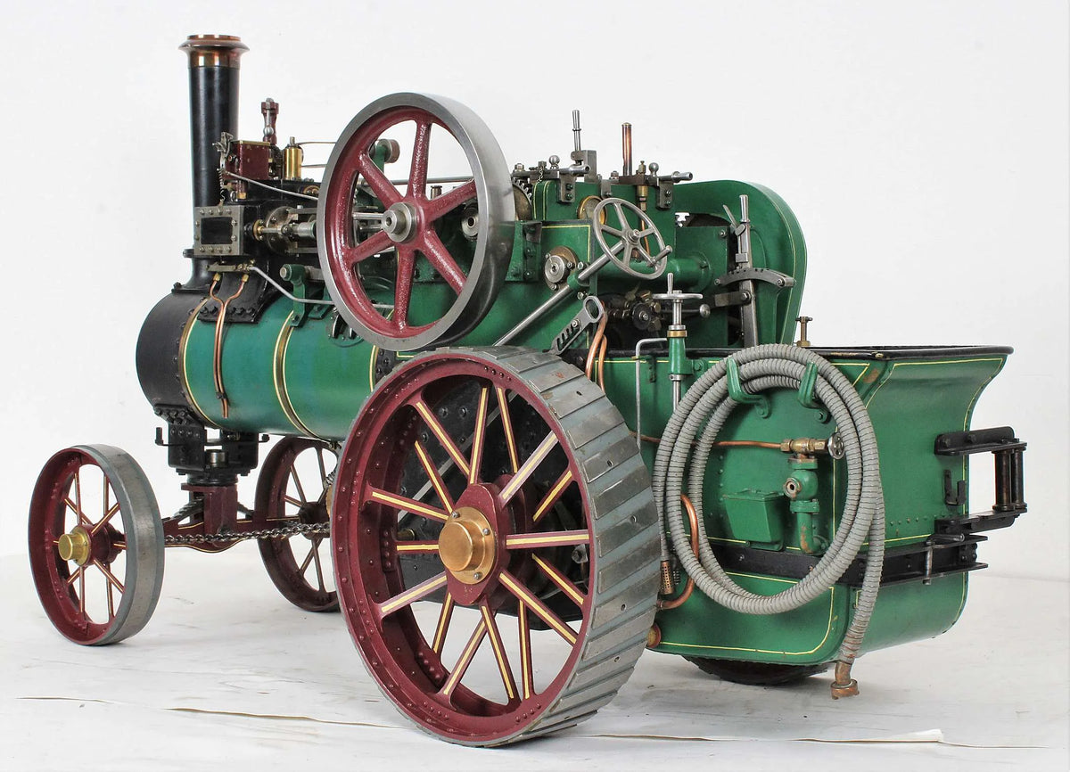 1 1/2 inch scale double crank agricultural engine