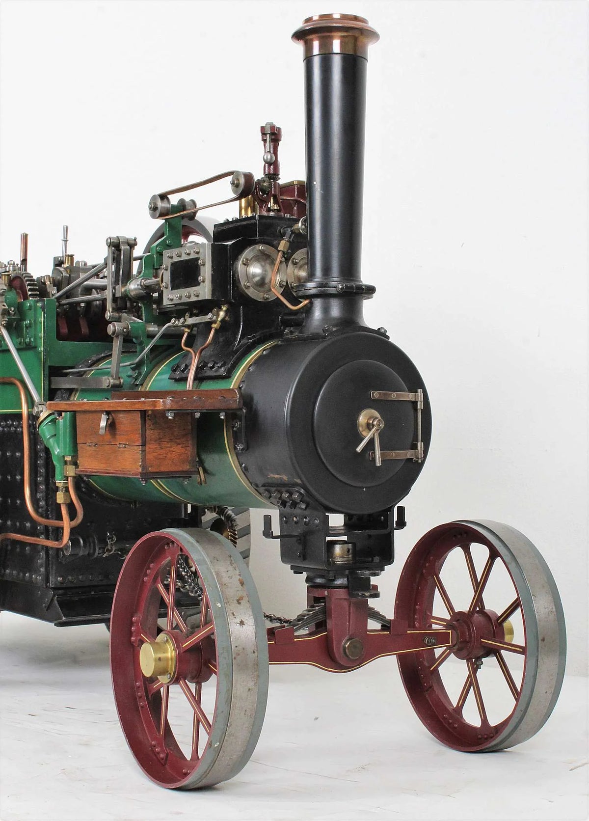 1 1/2 inch scale double crank agricultural engine