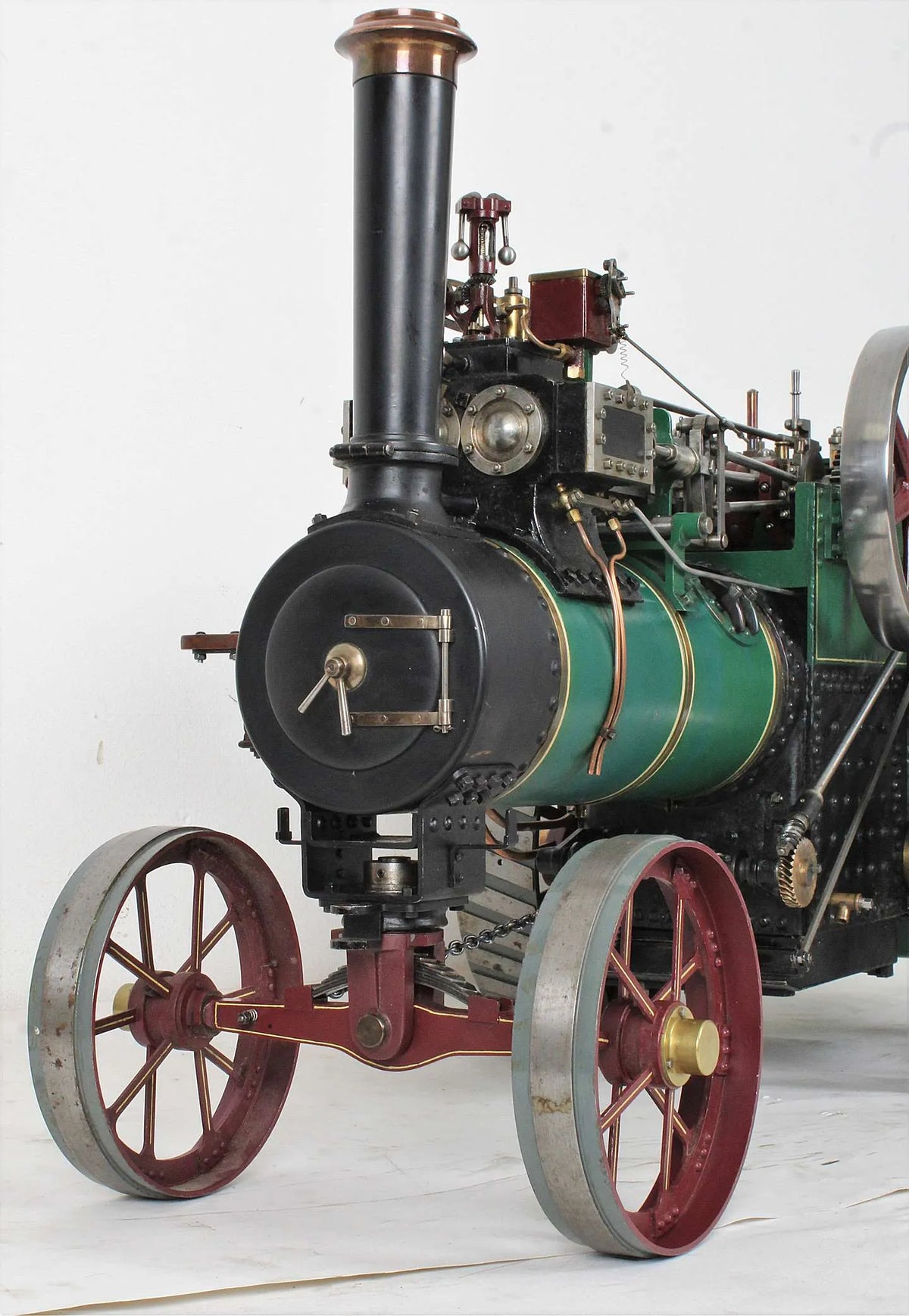 1 1/2 inch scale double crank agricultural engine