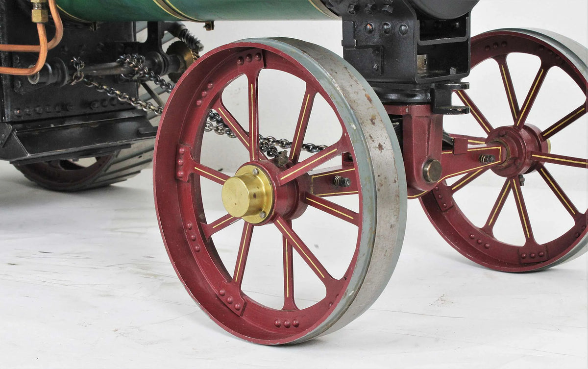 1 1/2 inch scale double crank agricultural engine