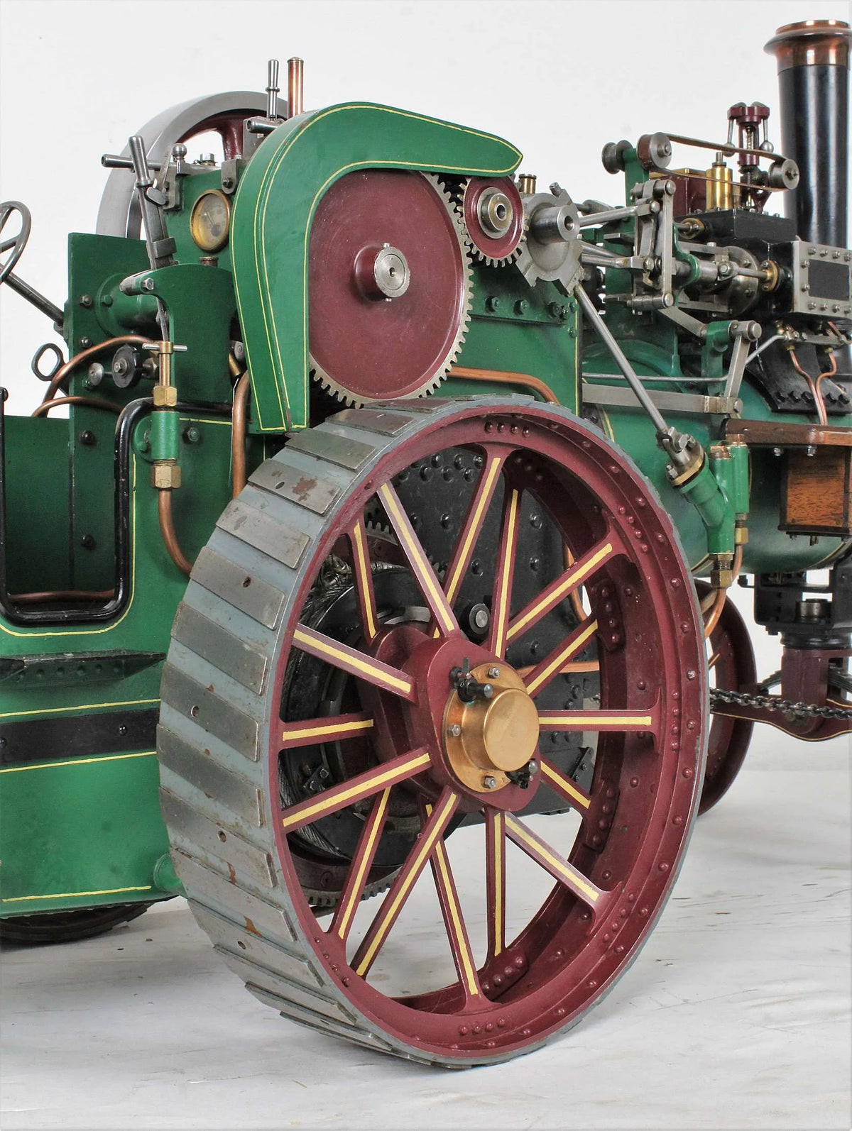 1 1/2 inch scale double crank agricultural engine