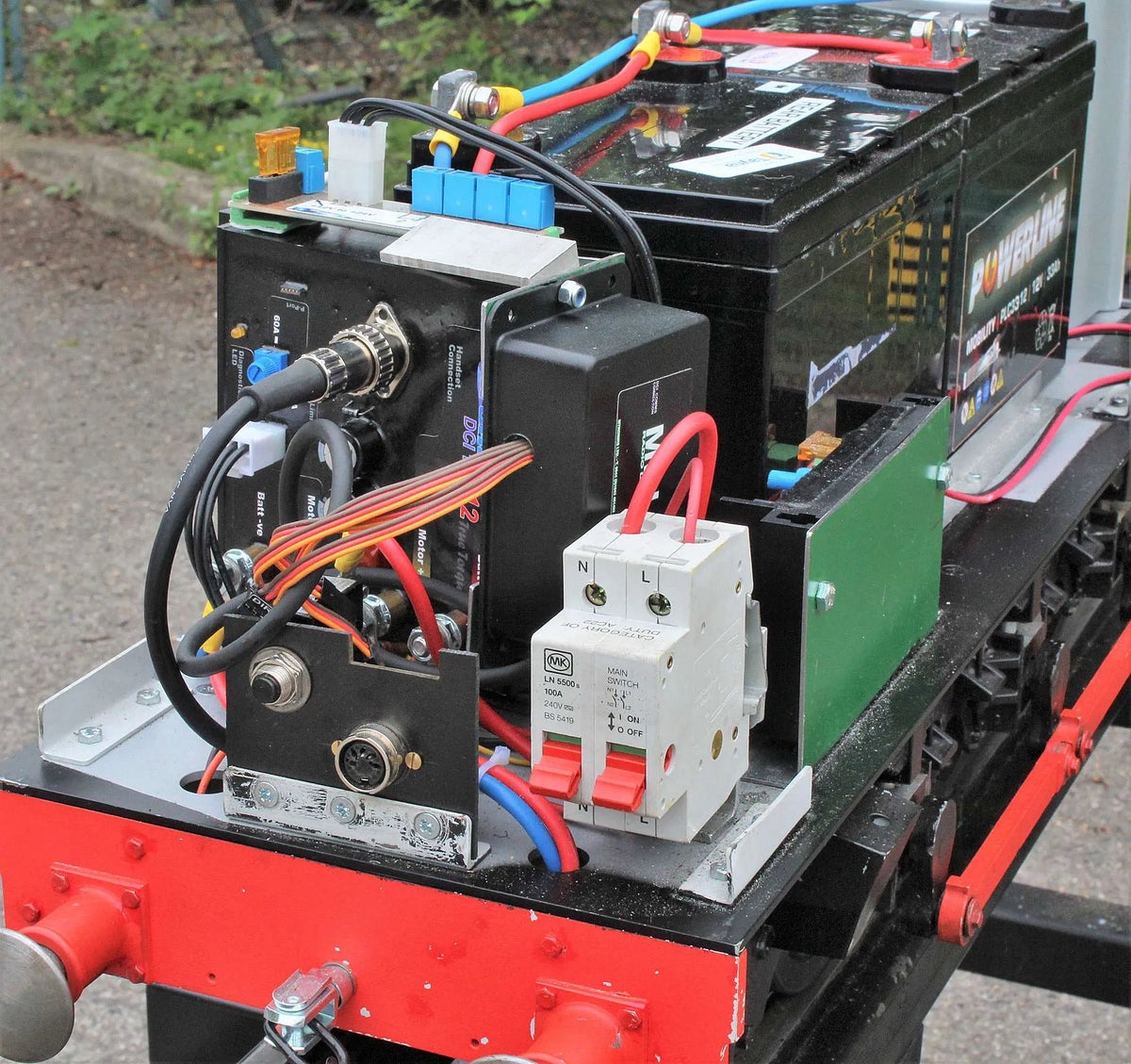 5 inch gauge Class 08 shunter