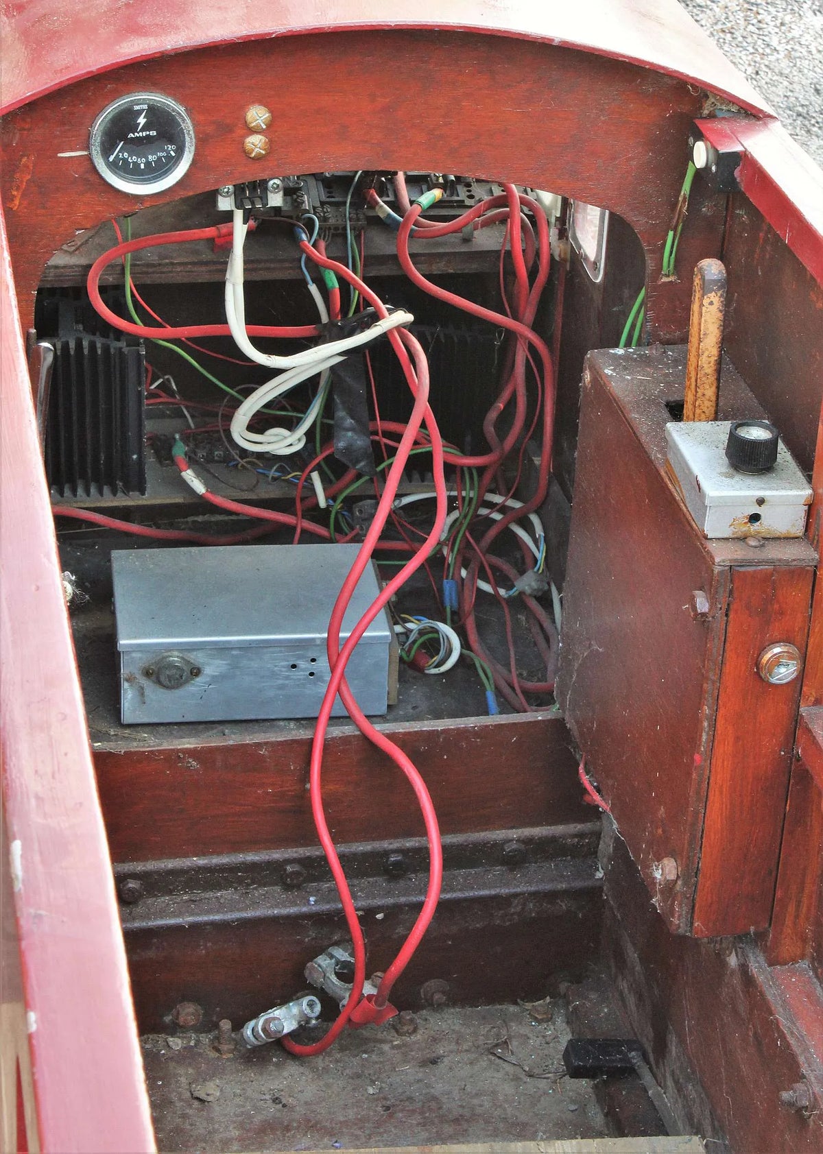 7 1/4 inch gauge sit-in battery-electric shunter