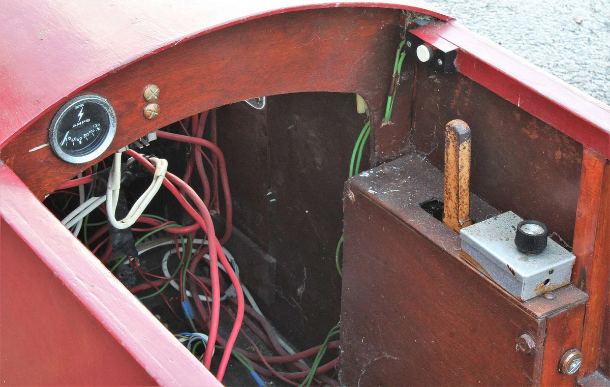 7 1/4 inch gauge sit-in battery-electric shunter