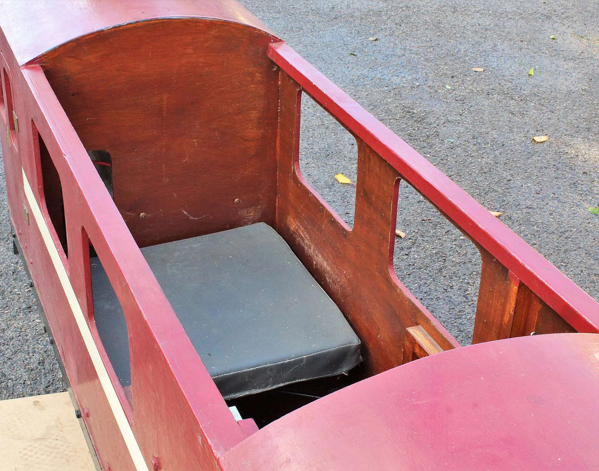 7 1/4 inch gauge sit-in battery-electric shunter