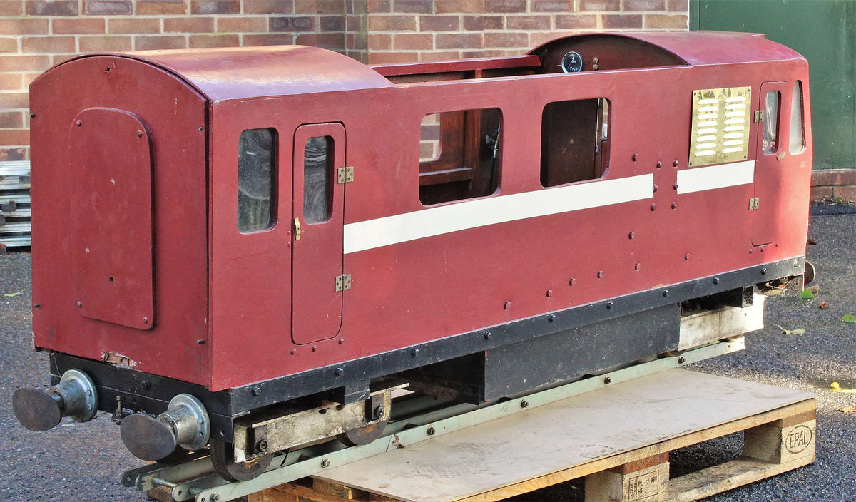 7 1/4 inch gauge sit-in battery-electric shunter