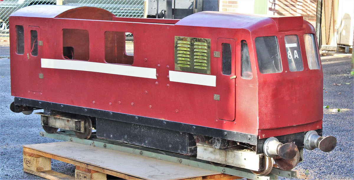 7 1/4 inch gauge sit-in battery-electric shunter