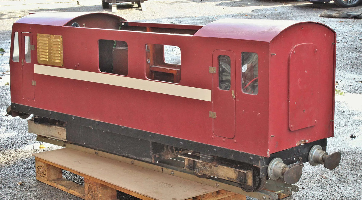 7 1/4 inch gauge sit-in battery-electric shunter