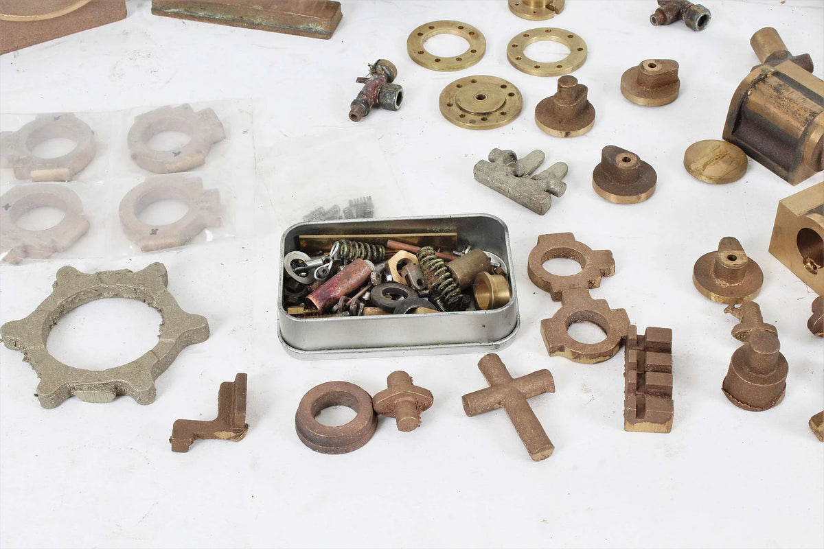 3 1/2 inch gauge 0-4-0T parts & castings
