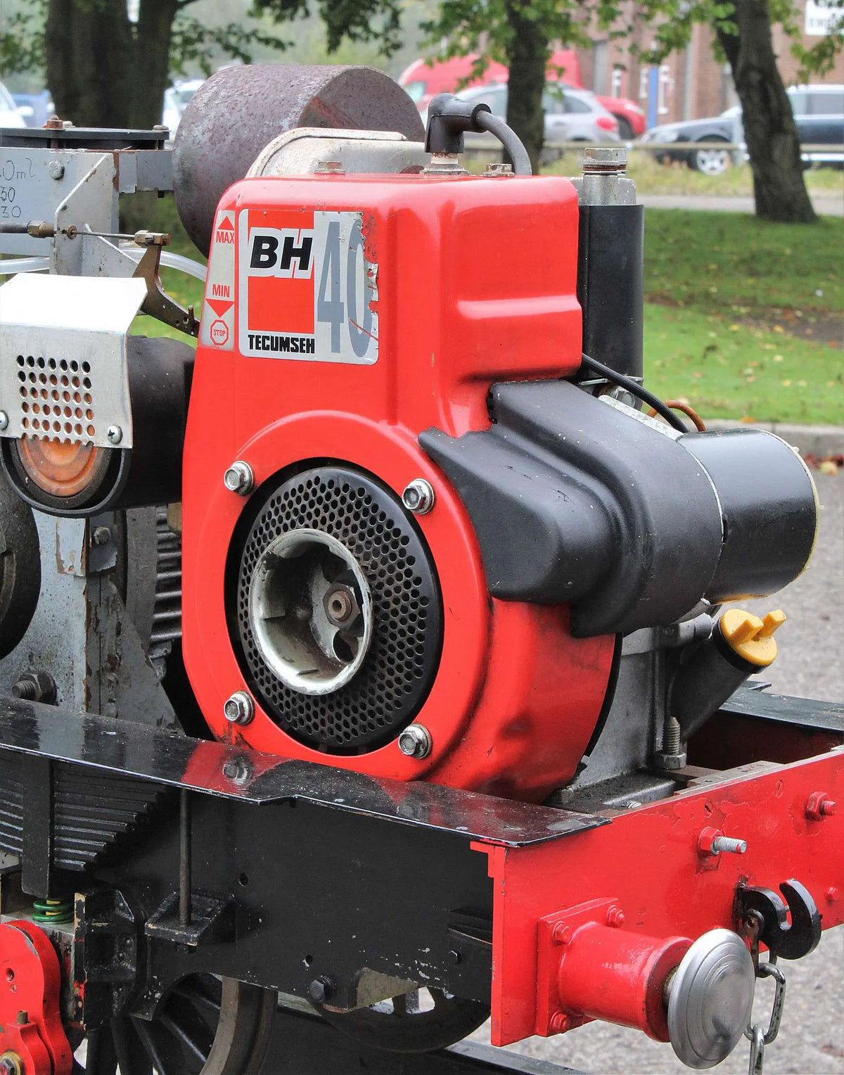 7 1/4 inch gauge petrol hydraulic Class 08 shunter