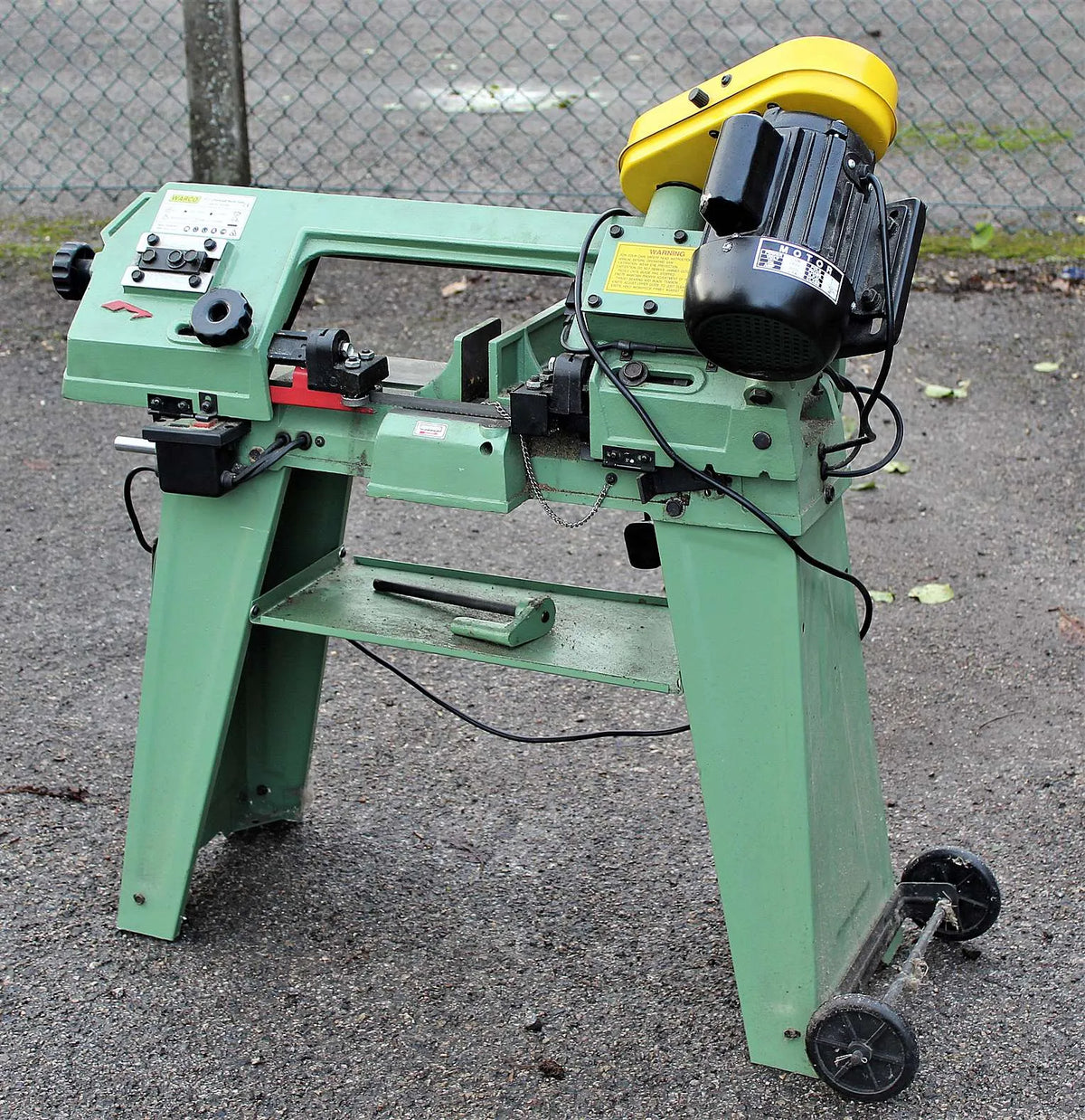 Warco horizontal bandsaw