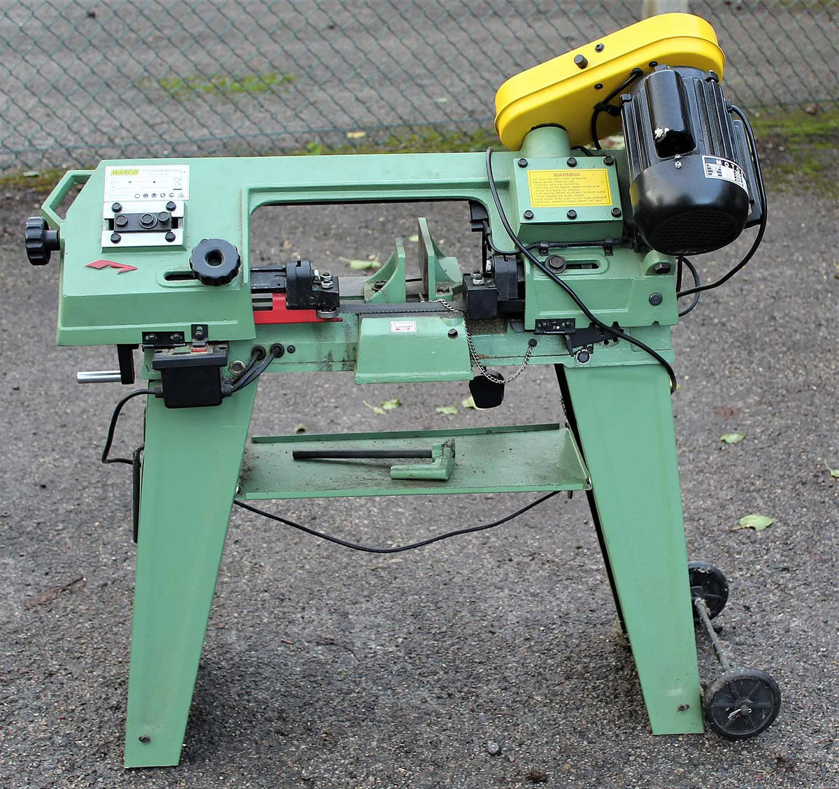 Warco horizontal bandsaw