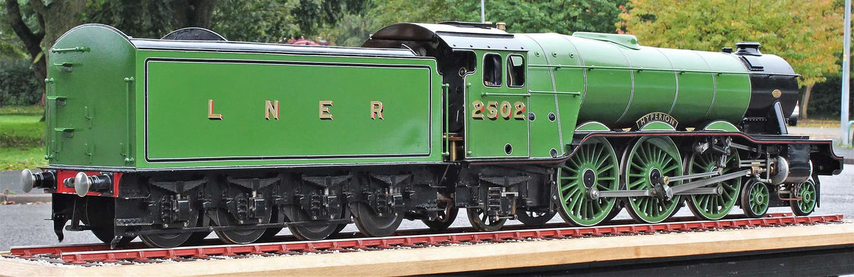 3 1/2 inch gauge LNER A3 Pacific No.2502 "Hyperion"