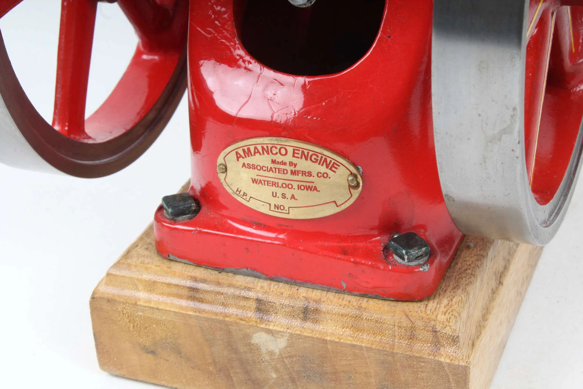 Amanco 1 1/2hp air-cooled open crank engine