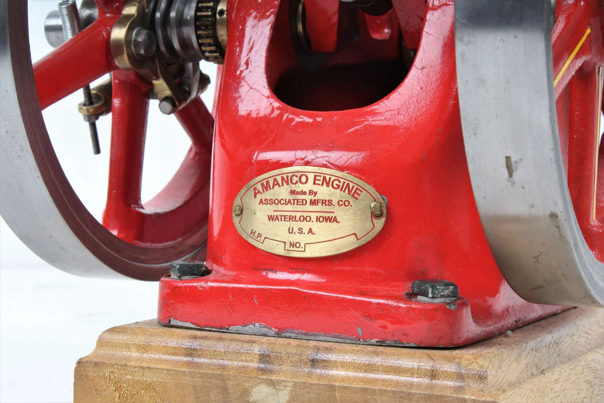 Amanco 1 1/2hp air-cooled open crank engine