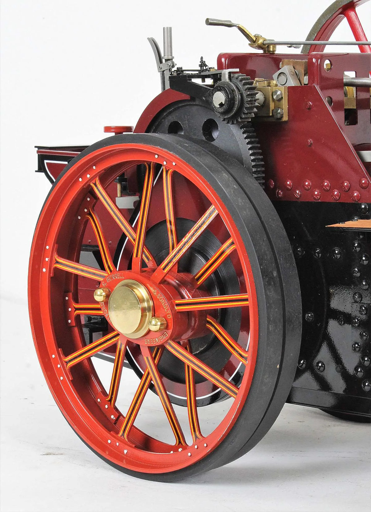 1 inch scale Burrell agricultural engine