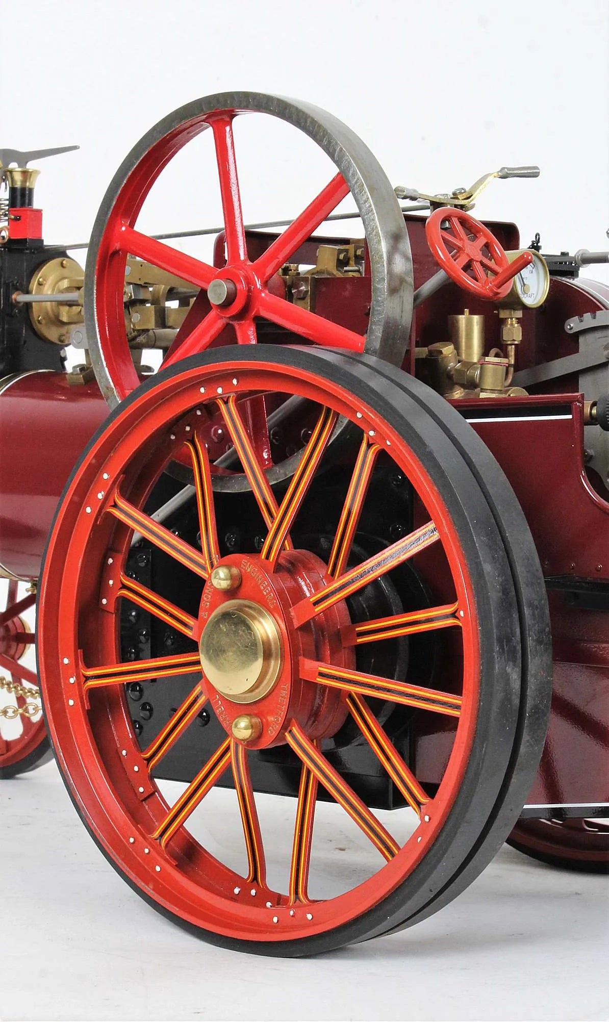 1 inch scale Burrell agricultural engine