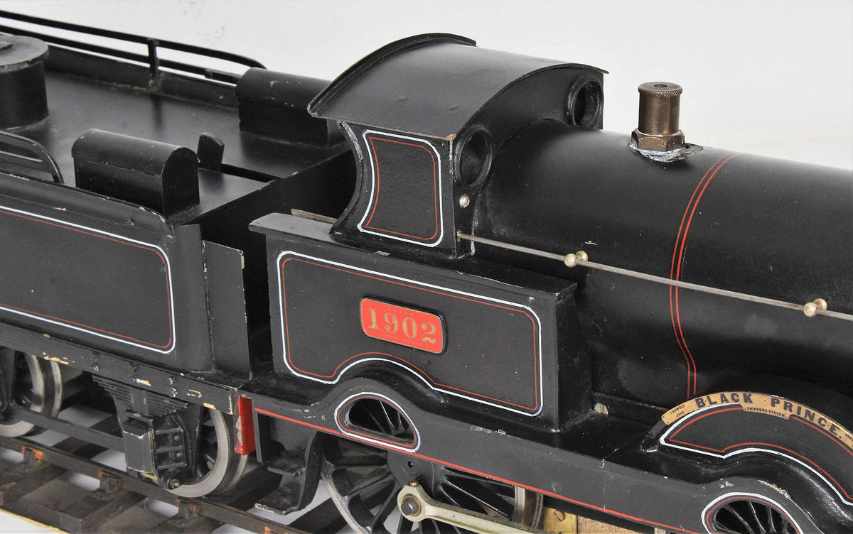 2 1/2 inch gauge LNWR Jubilee 4-4-0 "Black Prince"