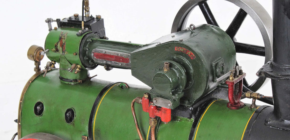 1 1/2 inch scale Marshall portable engine