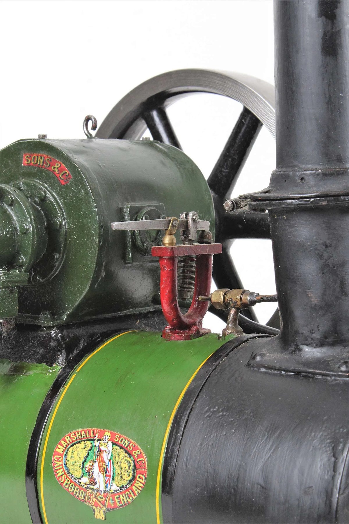 1 1/2 inch scale Marshall portable engine