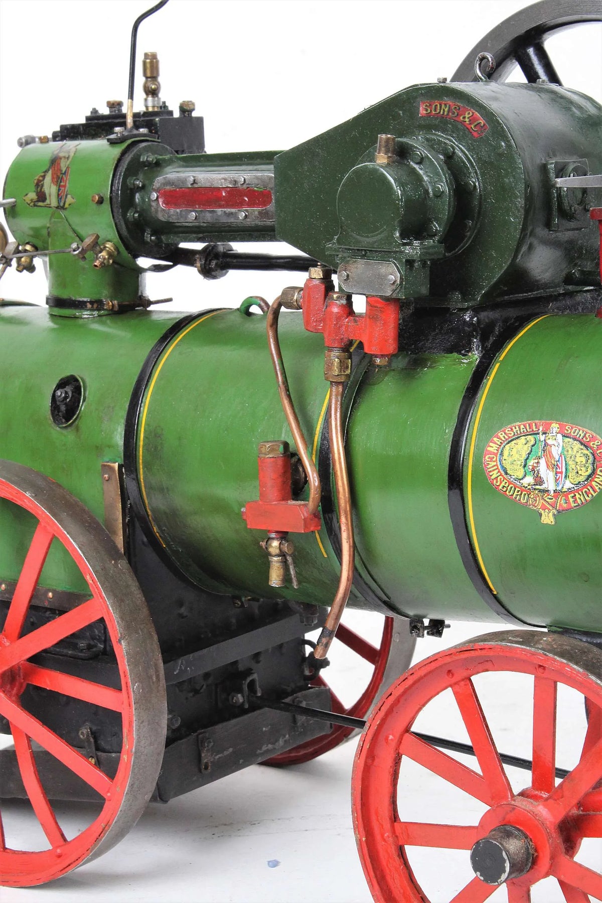 1 1/2 inch scale Marshall portable engine
