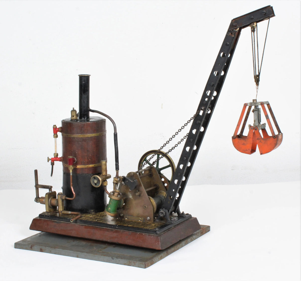 Vintage spirit-fired steam crane