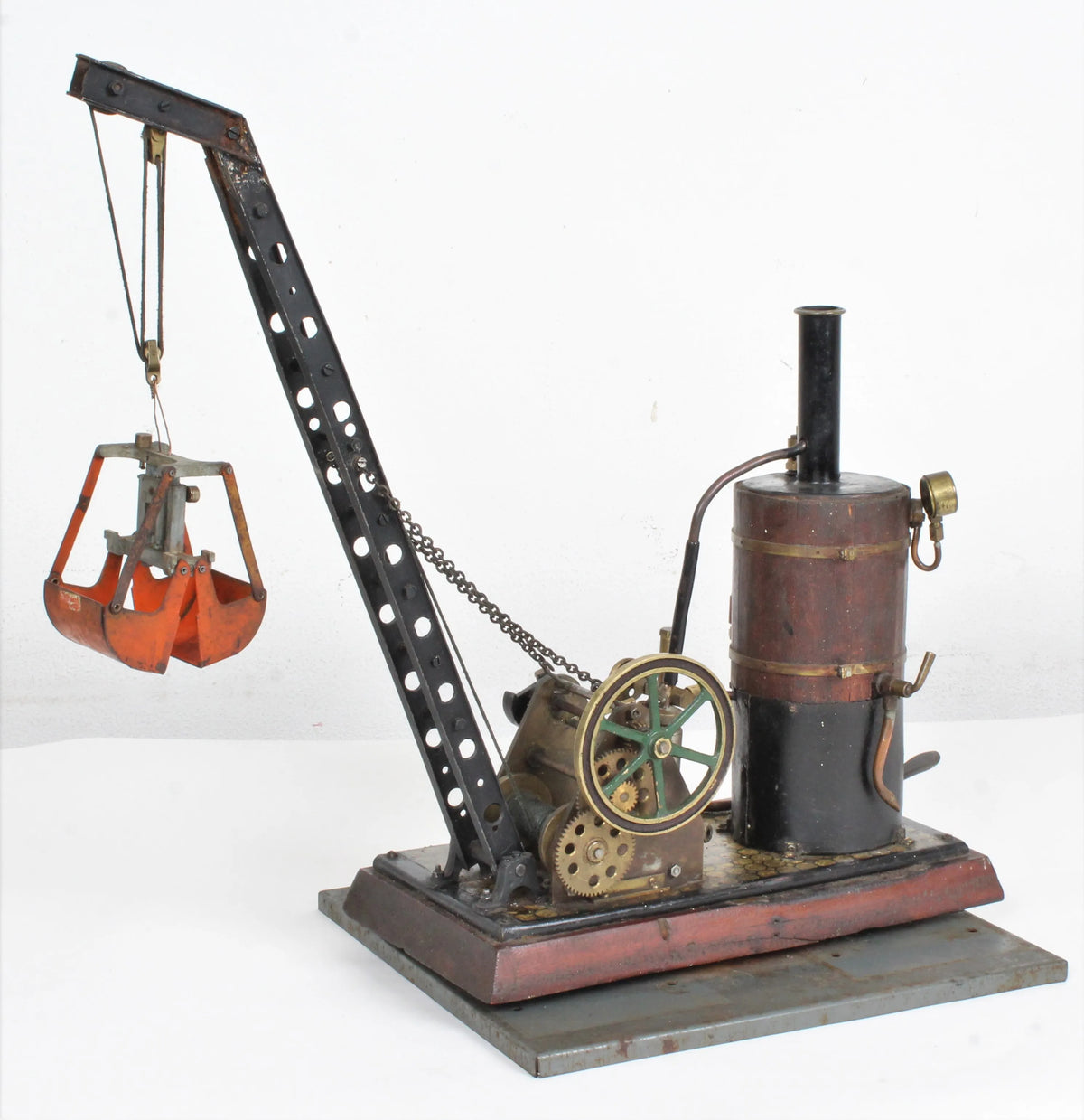 Vintage spirit-fired steam crane