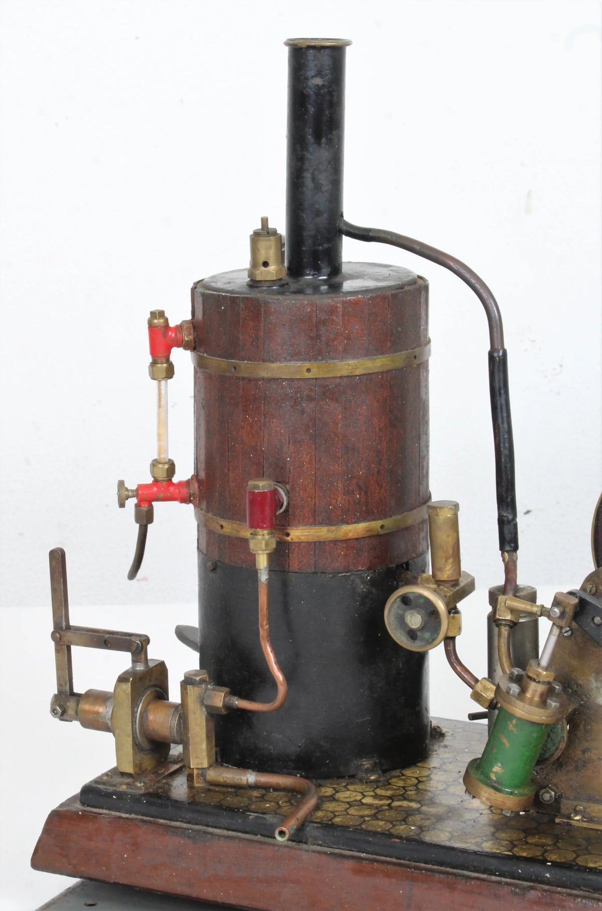 Vintage spirit-fired steam crane