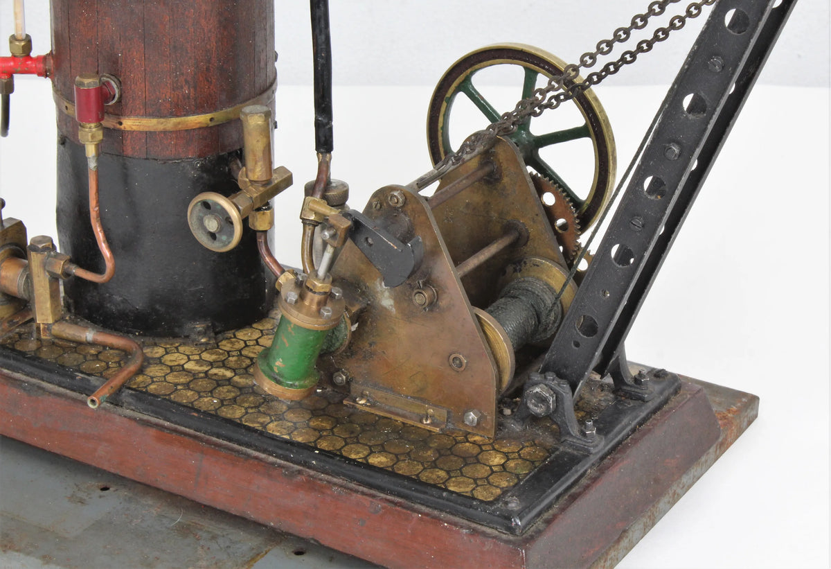 Vintage spirit-fired steam crane