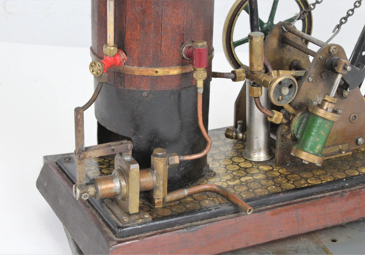 Vintage spirit-fired steam crane