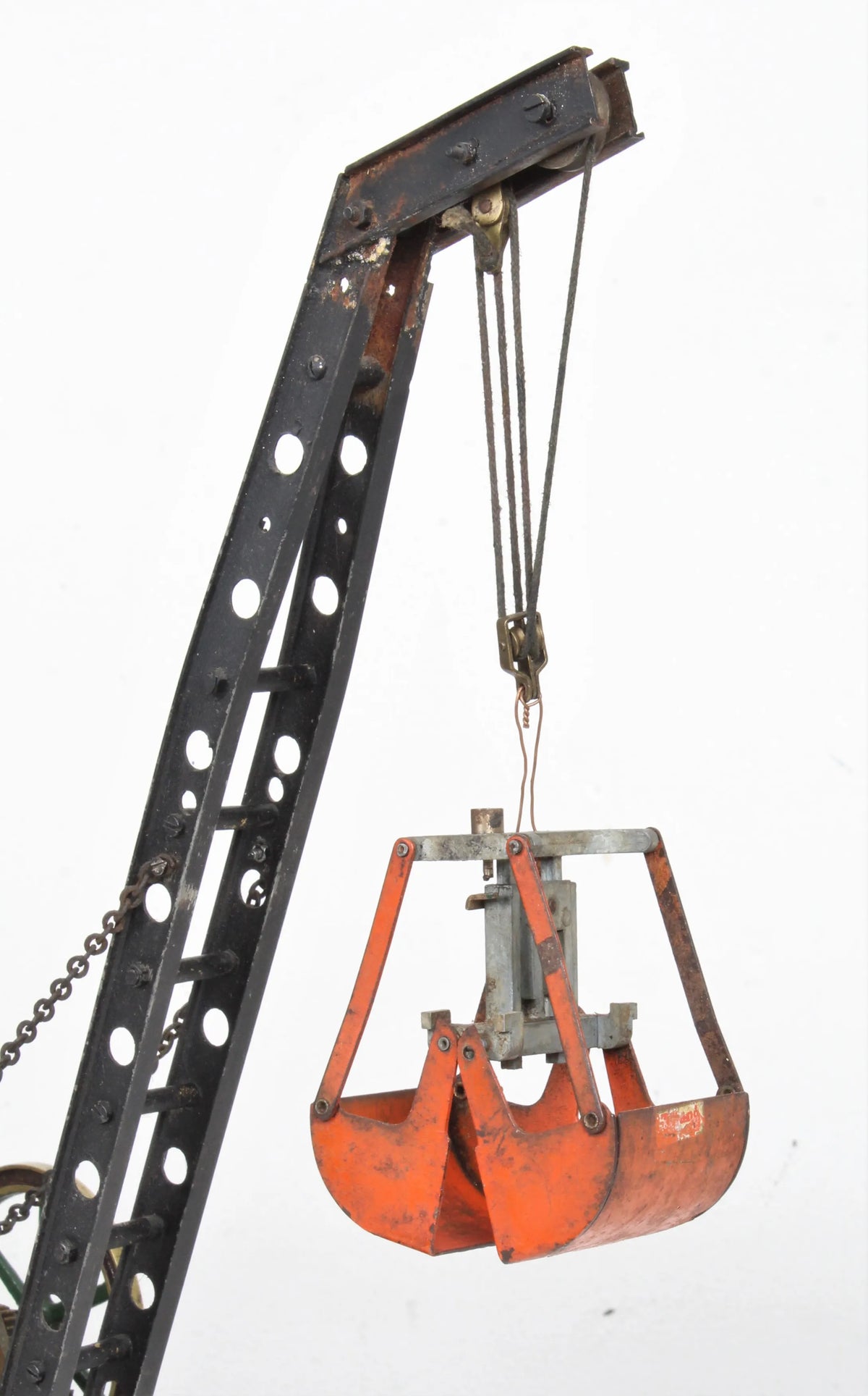 Vintage spirit-fired steam crane