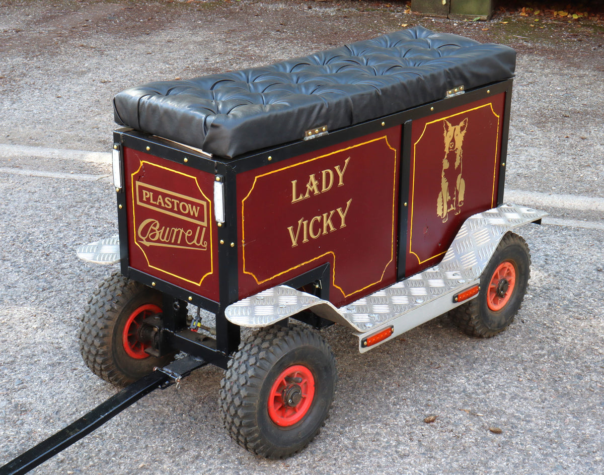 4 1/2 inch scale Burrell traction engine