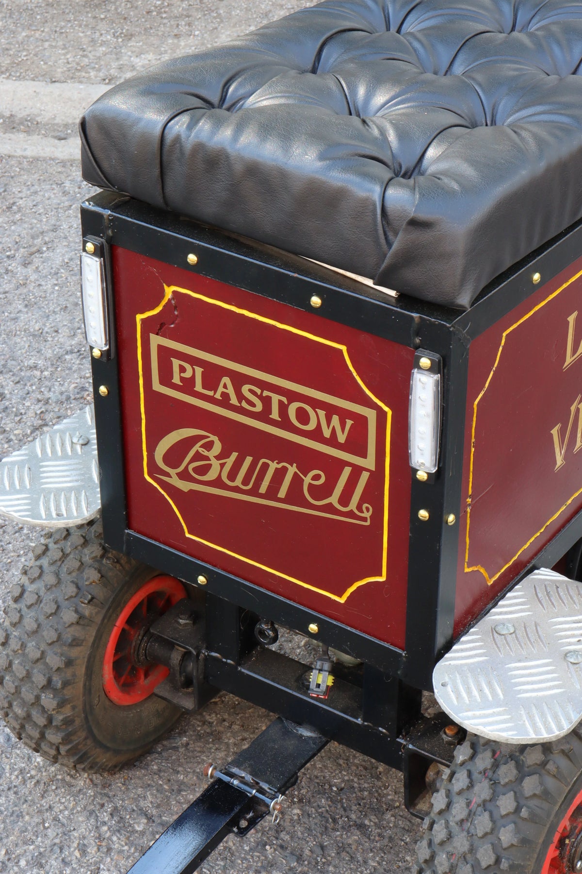4 1/2 inch scale Burrell traction engine
