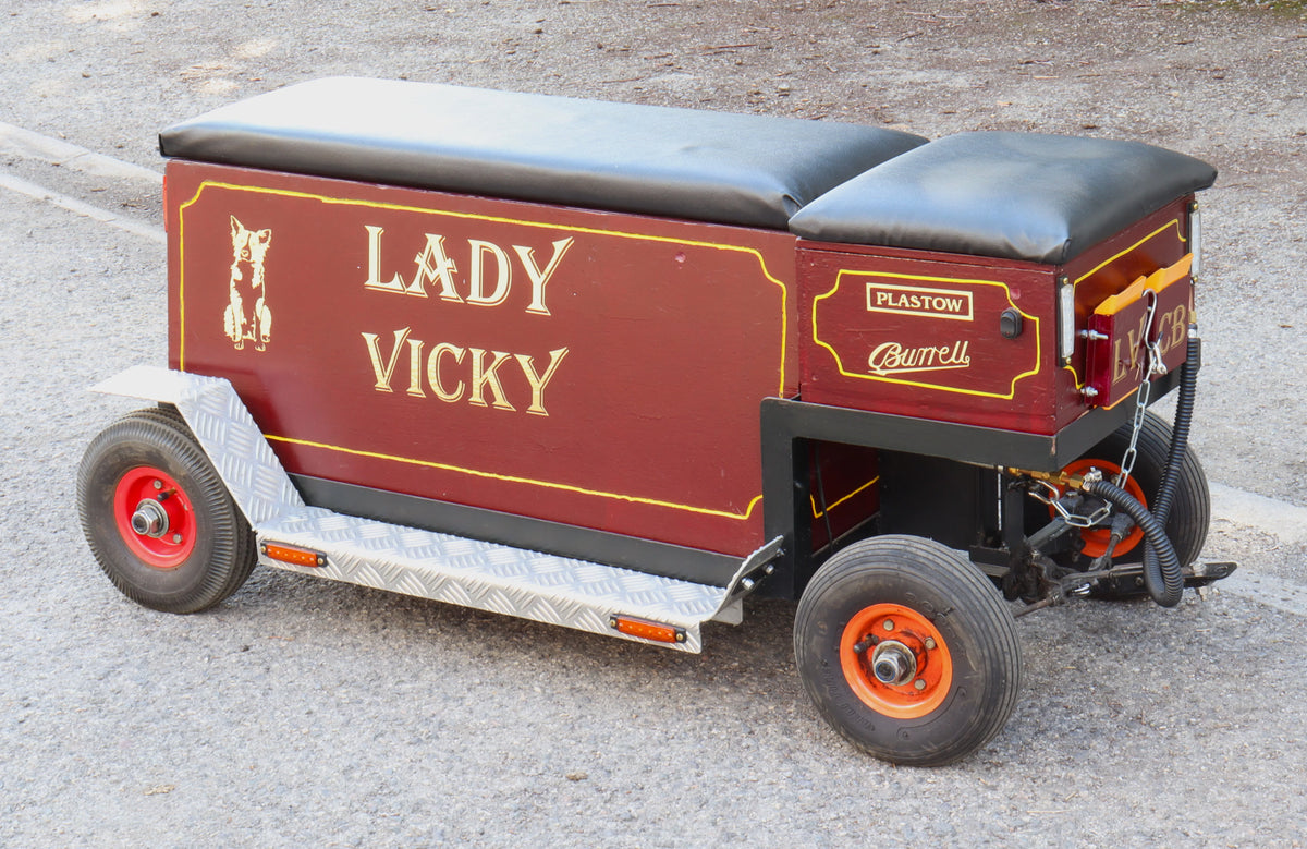 4 1/2 inch scale Burrell traction engine
