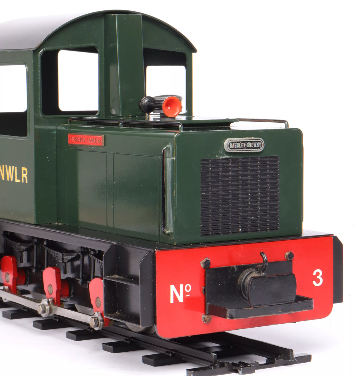 32mm/45mm narrow gauge Roundhouse "Harlech Castle" 0-6-0