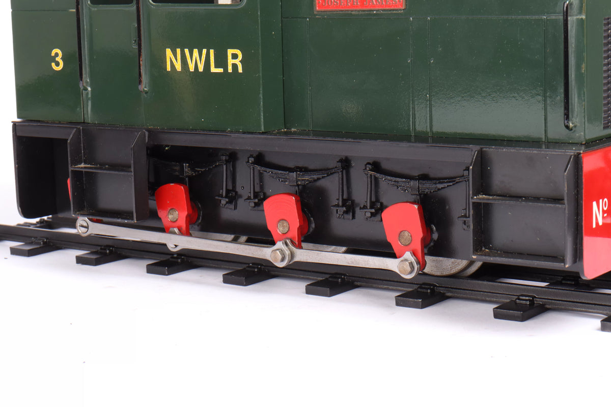 32mm/45mm narrow gauge Roundhouse "Harlech Castle" 0-6-0