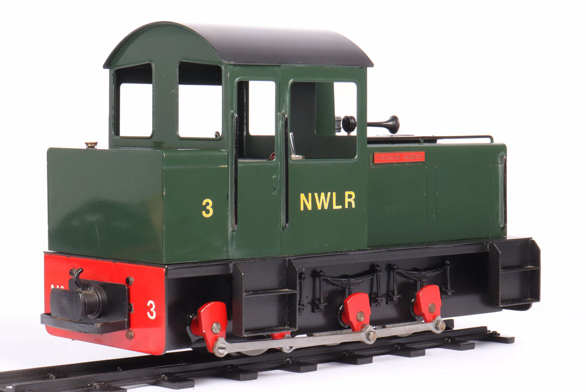 32mm/45mm narrow gauge Roundhouse "Harlech Castle" 0-6-0
