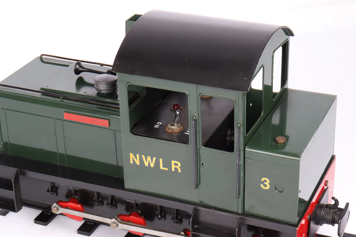 32mm/45mm narrow gauge Roundhouse "Harlech Castle" 0-6-0