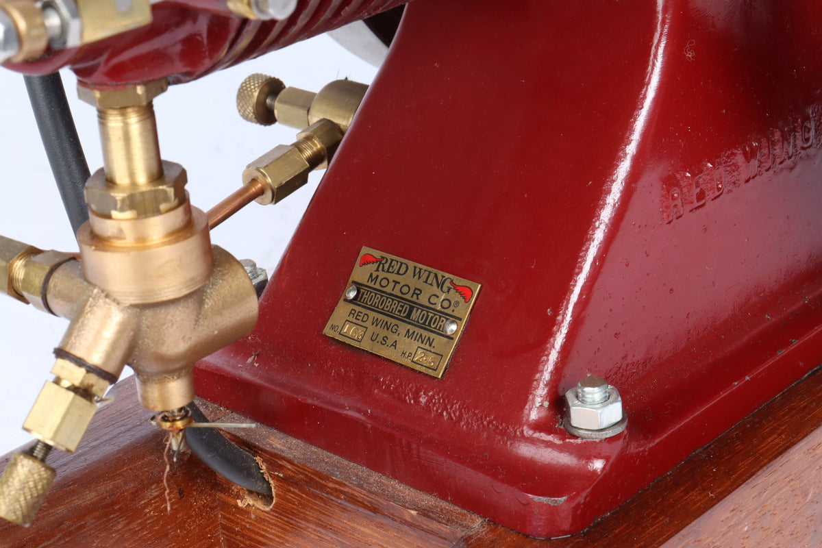 Red Wing open crank engine