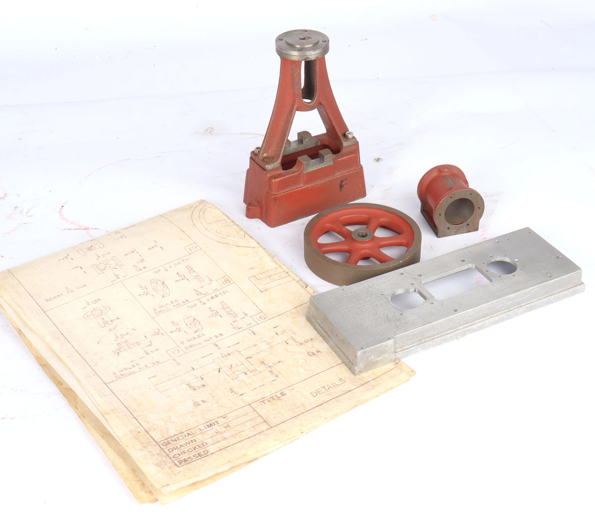 Stuart 7A vertical engine