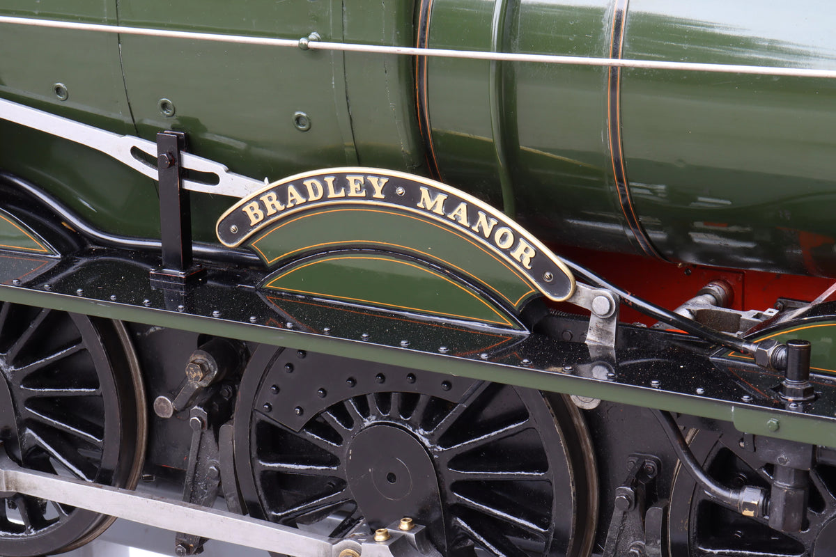 5 inch gauge GWR 4-6-0 No.7802 "Bradley Manor"