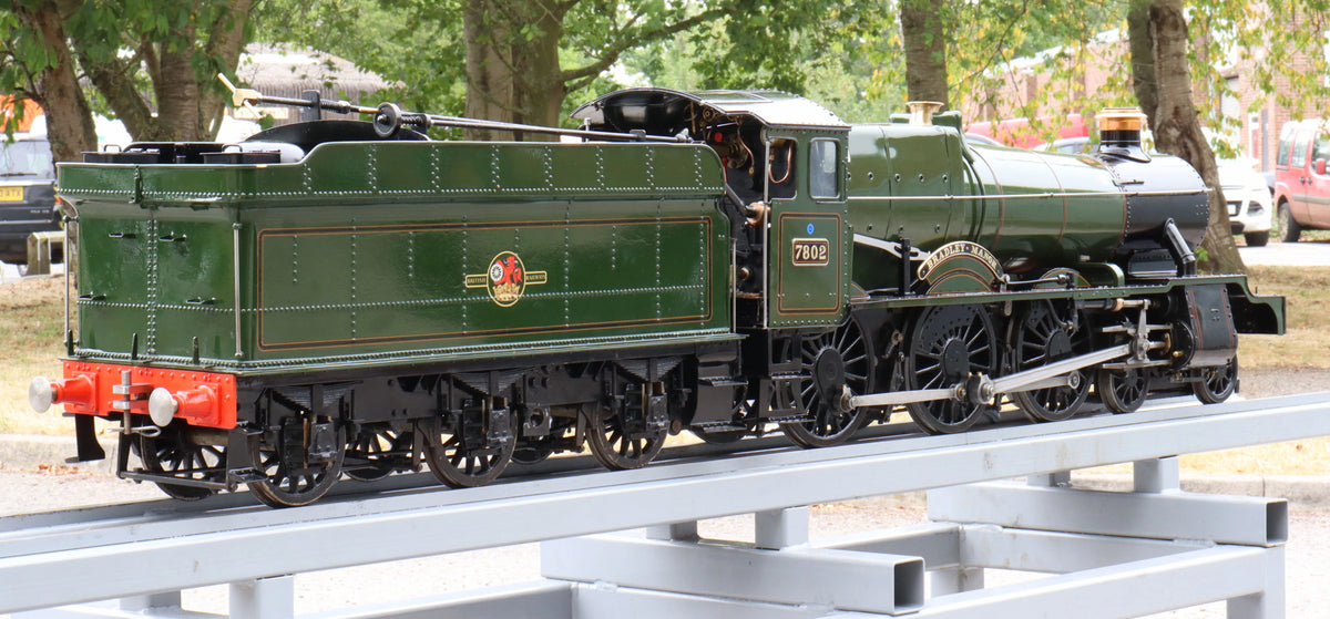 5 inch gauge GWR 4-6-0 No.7802 "Bradley Manor"