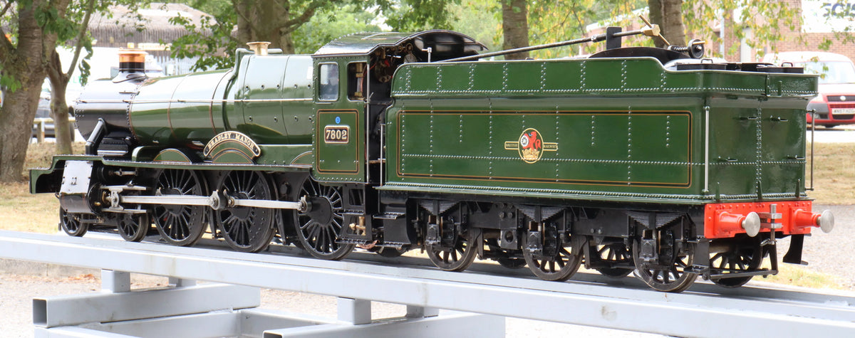 5 inch gauge GWR 4-6-0 No.7802 "Bradley Manor"