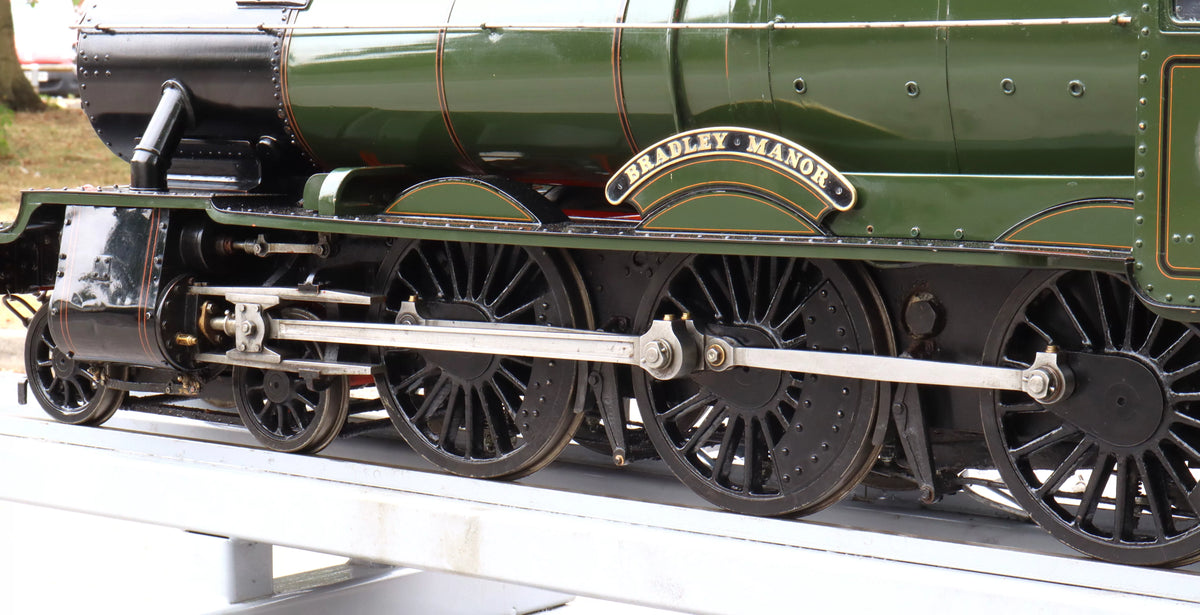 5 inch gauge GWR 4-6-0 No.7802 "Bradley Manor"