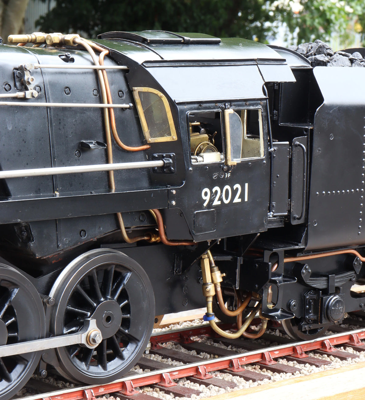 3 1/2 gauge BR Franco-Crosti 9F No.92021